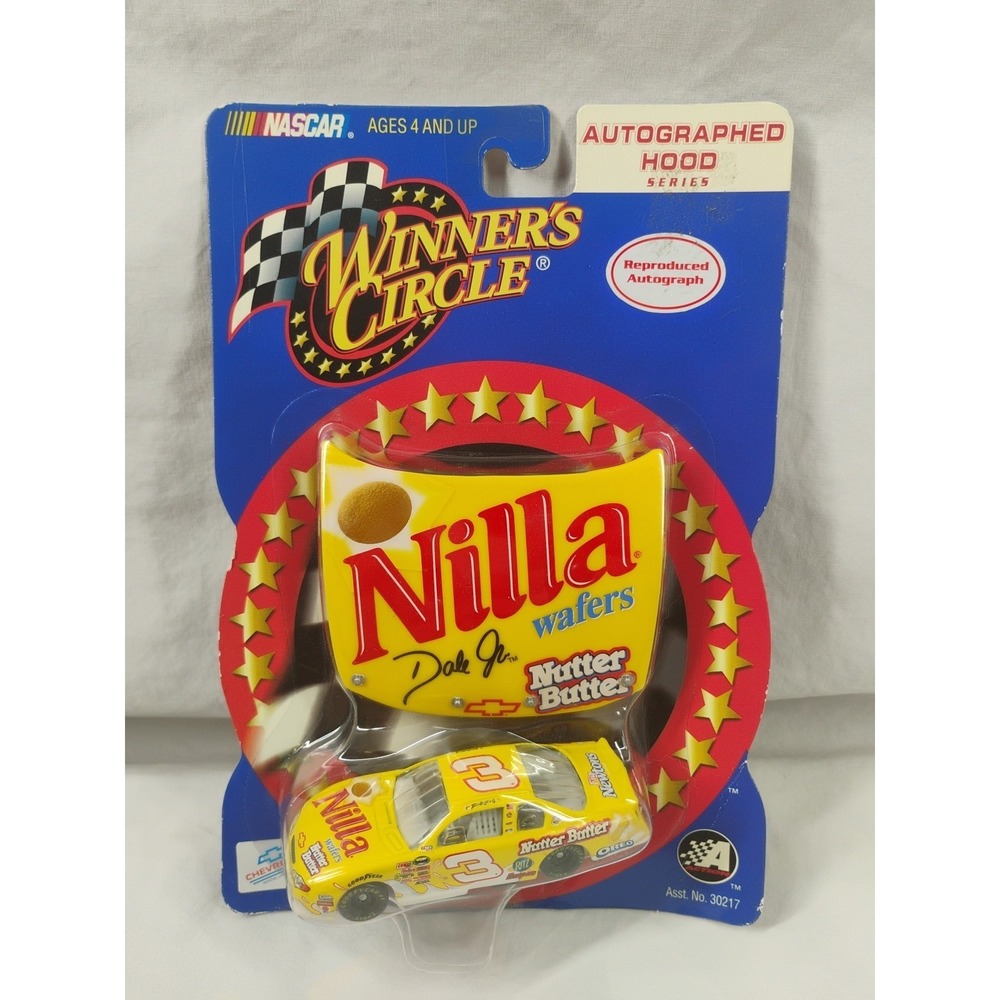 2002 NASCAR Winners Circle Dale Earnhardt Jr #3 Nilla Autographed Hood 1:64